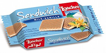 Sandwich - wafle mleczno-waniliowe 25 g