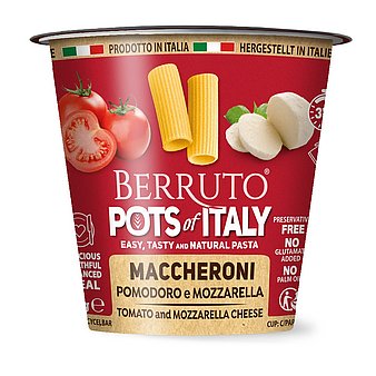 POTS OF ITALY  makaron z pomidorami i mozzarellą 70 g