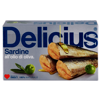 Sardynki w oliwie z oliwek 120g