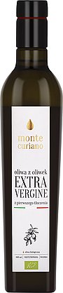 Monte curiano oliwa z oliwek z pierwszego tłoczenia BIO
