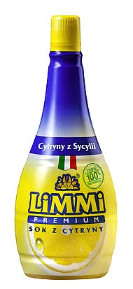 Naturalny sok z cytryn sycylijskich
