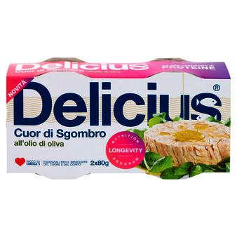 Filety z makreli w oliwie z oliwek 2 x 80 g