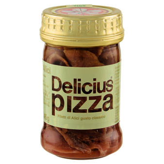 Filety z anchois w oleju słonecznikowym do pizzy 80 g